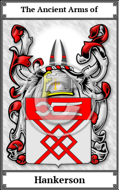 Hankerson Family Crest Download (JPG)  Book Plated - 150 DPI