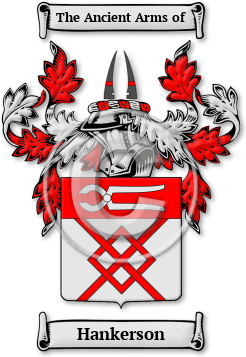 Hankerson Family Crest Download (jpg) Legacy Series - 150 DPI