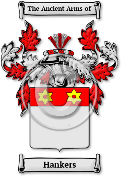 Hankers Family Crest Download (jpg) Legacy Series - 150 DPI