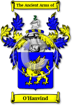 O'Hanvind Family Crest Download (JPG) Legacy Series - 600 DPI