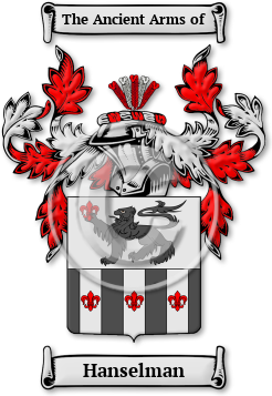 Hanselman Family Crest Download (JPG) Legacy Series - 600 DPI