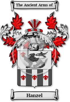 Hanzel Family Crest Download (jpg) Legacy Series - 150 DPI