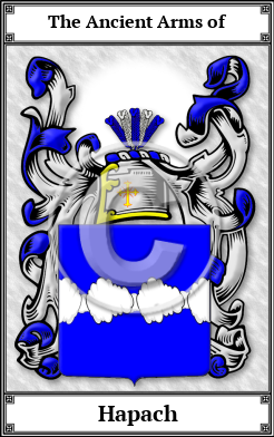 Hapach Family Crest Download (JPG)  Book Plated - 150 DPI