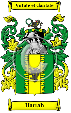 Harrah Family Crest Download (JPG) Heritage Series - 600 DPI