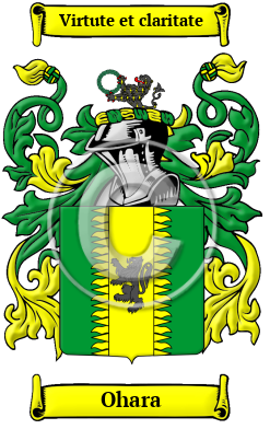 Ohara Family Crest Download (JPG) Heritage Series - 600 DPI