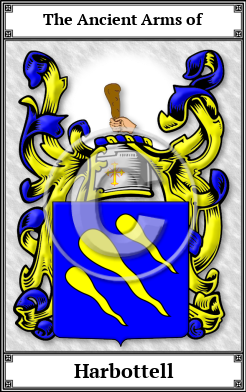 Harbottell Family Crest Download (JPG)  Book Plated - 150 DPI