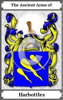 Harbottles Family Crest Download (JPG) Book Plated - 600 DPI