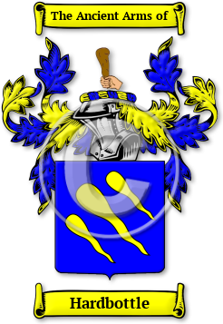 Hardbottle Family Crest Download (jpg) Legacy Series - 150 DPI