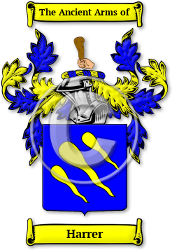 Harrer Family Crest Download (JPG) Legacy Series - 600 DPI