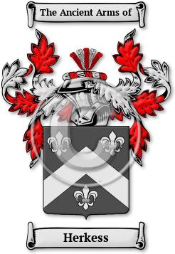 Herkess Family Crest Download (jpg) Legacy Series - 150 DPI