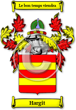 Hargit Family Crest Download (jpg) Legacy Series - 150 DPI