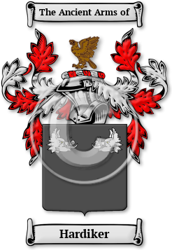 Hardiker Family Crest Download (JPG) Legacy Series - 600 DPI