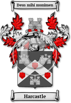 Harcastle Family Crest Download (jpg) Legacy Series - 150 DPI