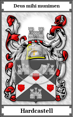 Hardcastell Family Crest Download (JPG)  Book Plated - 150 DPI