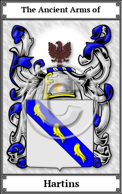Hartins Family Crest Download (JPG)  Book Plated - 150 DPI