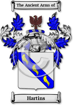 Hartins Family Crest Download (jpg) Legacy Series - 150 DPI