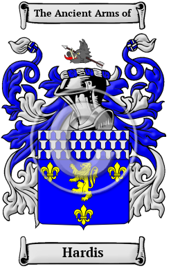 Hardis Family Crest Download (JPG) Heritage Series - 600 DPI