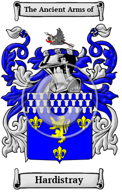 Hardistray Family Crest/Coat of Arms