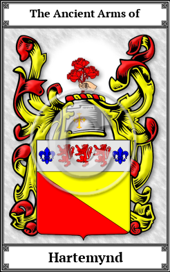 Hartemynd Family Crest Download (JPG)  Book Plated - 150 DPI