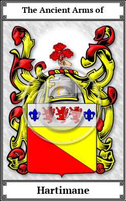 Hartimane Family Crest Download (JPG)  Book Plated - 150 DPI