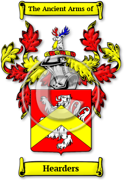 Hearders Family Crest Download (jpg) Legacy Series - 150 DPI
