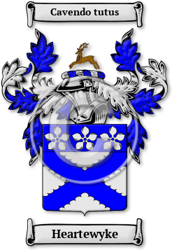 Heartewyke Family Crest Download (jpg) Legacy Series - 150 DPI