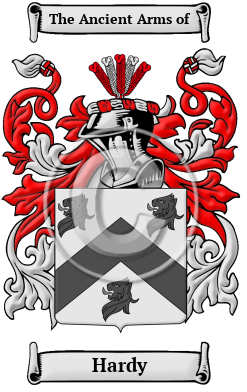 Hardy Family Crest Download (JPG) Heritage Series - 600 DPI