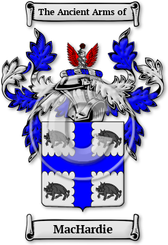 MacHardie Family Crest Download (jpg) Legacy Series - 150 DPI