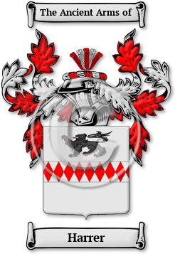 Harrer Family Crest Download (jpg) Legacy Series - 150 DPI