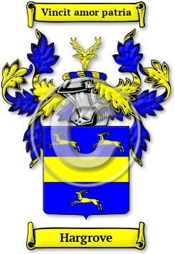 Hargrove Family Crest Download (jpg) Legacy Series - 150 DPI