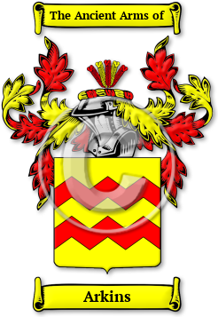 Arkins Family Crest Download (jpg) Legacy Series - 150 DPI