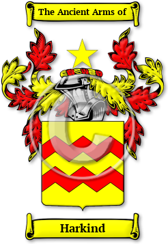 Harkind Family Crest Download (jpg) Legacy Series - 150 DPI