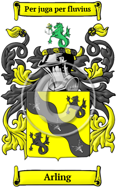 Arling Family Crest/Coat of Arms