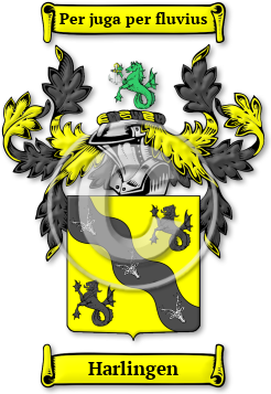Harlingen Family Crest Download (JPG) Legacy Series - 600 DPI