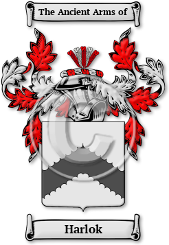 Harlok Family Crest Download (jpg) Legacy Series - 150 DPI