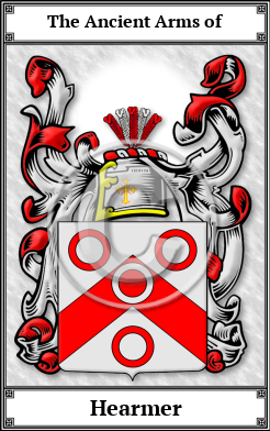 Hearmer Family Crest Download (JPG)  Book Plated - 150 DPI