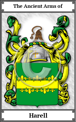 Harell Family Crest Download (JPG)  Book Plated - 150 DPI