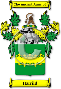 Harrild Family Crest Download (JPG) Legacy Series - 600 DPI