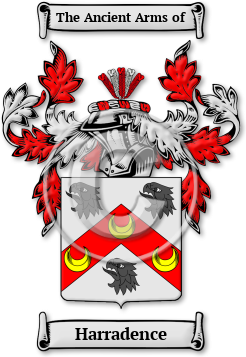 Harradence Family Crest Download (jpg) Legacy Series - 150 DPI