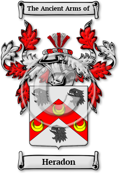 Heradon Family Crest Download (jpg) Legacy Series - 150 DPI