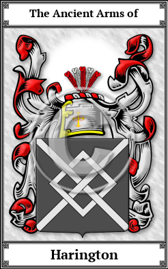 Harington Family Crest Download (JPG)  Book Plated - 150 DPI