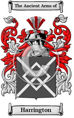 Harrington Family Crest/Coat of Arms