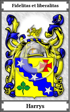 Harrys Family Crest Download (JPG)  Book Plated - 150 DPI