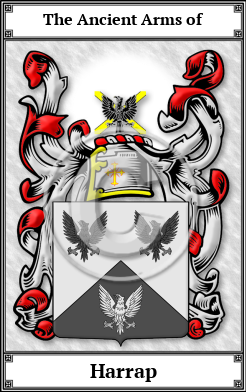 Harrap Family Crest Download (JPG)  Book Plated - 150 DPI