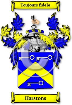 Harstons Family Crest Download (jpg) Legacy Series - 150 DPI