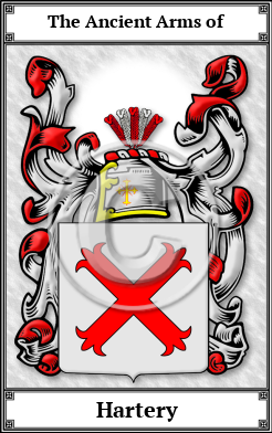Hartery Family Crest Download (JPG)  Book Plated - 150 DPI