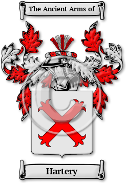 Hartery Family Crest Download (jpg) Legacy Series - 150 DPI
