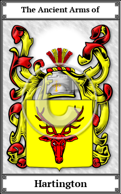 Hartington Family Crest Download (JPG)  Book Plated - 150 DPI