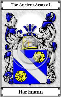 Hartmann Family Crest Download (JPG)  Book Plated - 150 DPI