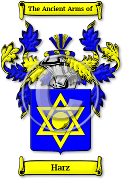 Harz Family Crest Download (JPG) Legacy Series - 300 DPI